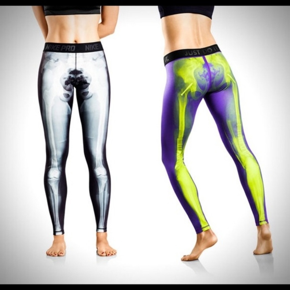 ISO Nike skeleton tights leggings